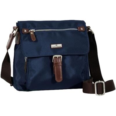 TOM TAILOR Dámská kabelka Rina 003556 (balení 1 ks), Dark Blue Cognac, S, Minimální TOM TAILOR Dámská kabelka Rina 003556 (balení 1 ks), Dark Blue Cognac, S, Minimální