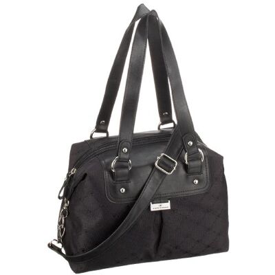 TOM TAILOR Acc Grazia 10686 60, Damen Henkeltasche, schwarz, (schwarz 60), 37x15x18 TOM TAILOR Acc Grazia 10686 60, Damen Henkeltasche, schwarz, (schwarz 60), 37x15x18