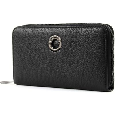 Mandarina Duck Dámská peněženka Mellow Leather P10FZP61, černá Mandarina Duck Dámská peněženka Mellow Leather P10FZP61, černá