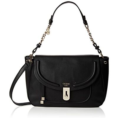Guess dámské Athina Shoulder Bag kabelky, Černá (NERO), One Size Guess dámské Athina Shoulder Bag kabelky, Černá (NERO), One Size