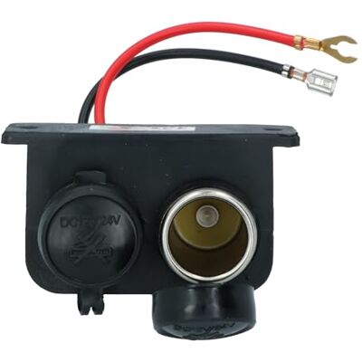 Carpoint DM3GSAD-1E Napájecí zásuvka - Vodotěsná, 12V/24V, 15A Carpoint DM3GSAD-1E Napájecí zásuvka - Vodotěsná, 12V/24V, 15A