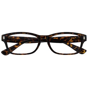 Opulize UV čtečky - Unisex - Stabilní rám - 52mm - Čirá čočka - Hnědý Patt povrch - UVR010 Opulize UV čtečky - Unisex - Stabilní rám - 52mm - Čirá čočka - Hnědý Patt povrch - UVR010