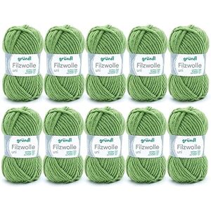 Vlněná příze Gründl - Pastel/krém - Příze na plstění & pletení - 50g/50m Vlněná příze Gründl - Pastel/krém - Příze na plstění & pletení - 50g/50m