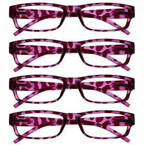 The Reading Glasses Company Lehká a pohodlná designová brýle Růžová želvovina - Brýle na čtení The Reading Glasses Company Lehká a pohodlná designová brýle Růžová želvovina - Brýle na čtení