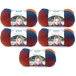 Gründl Pacific Lace - Vícebarevná příze - 5 ks balení Gründl Pacific Lace - Vícebarevná příze - 5 ks balení