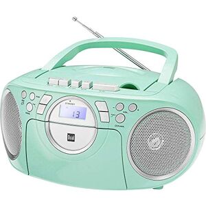 Dual P 70 Mentolová Stereo Boombox - Radio CD Kazetový přehrávač Dual P 70 Mentolová Stereo Boombox - Radio CD Kazetový přehrávač