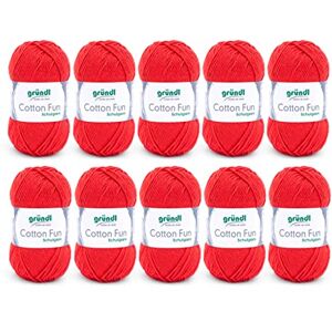 Gründl Cotton Fun Pestrá příze - Pletení & háčkování Gründl Cotton Fun Pestrá příze - Pletení & háčkování