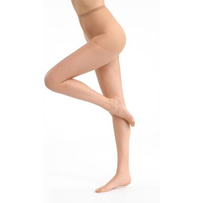 DIM Damen-Strumpfhose Mes Essentiels 15D x1 Transparenter Schleier Lycra-Komfortbund Integrierte Panty Sublimierter Bein-Effekt DIM Damen-Strumpfhose Mes Essentiels 15D x1 Transparenter Schleier Lycra-Komfortbund Integrierte Panty Sublimierter Bein-Effekt