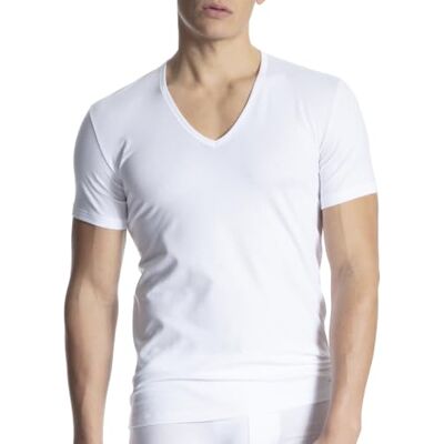 CALIDA Cotton Code T-Shirt Herren V-Neck, weiche Baumwollqualität und glatte Verarbeitung mit perfekter Passform CALIDA Cotton Code T-Shirt Herren V-Neck, weiche Baumwollqualität und glatte Verarbeitung mit perfekter Passform