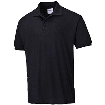 Portwest B210 pánské polotričko Naples z Piqué s UV ochranou Černá, 5XL, 40+ UPF blokuje 98 % UV záření, polyesterová a bavlněná tkanina, možnost personalizace pro jednotné týmy Portwest B210 pánské polotričko Naples z Piqué s UV ochranou Černá, 5XL, 40+ UPF blokuje 98 % UV záření, polyesterová a bavlněná tkanina, možnost personalizace pro jednotné týmy