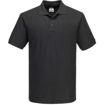 Portwest B210 pánské polotričko Naples z Piqué s UV ochranou Černá, 5XL, 40+ UPF blokuje 98 % UV záření, polyesterová a bavlněná tkanina, možnost personalizace pro jednotné týmy Portwest B210 pánské polotričko Naples z Piqué s UV ochranou Černá, 5XL, 40+ UPF blokuje 98 % UV záření, polyesterová a bavlněná tkanina, možnost personalizace pro jednotné týmy