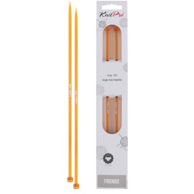 KnitPro - Trendz Strikkepinde - Oranžová - 4.00mm - Jehlice na pletení KnitPro - Trendz Strikkepinde - Oranžová - 4.00mm - Jehlice na pletení