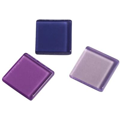 Rayher Akrylová mozaika, transparentní 1 x 1 cm, cca 205 kusů, směs lilaových tónů, čtvercové, plastové kameny, průhledná plastová mozaika, SB box 50 g, 14540314 Rayher Akrylová mozaika, transparentní 1 x 1 cm, cca 205 kusů, směs lilaových tónů, čtvercové, plastové kameny, průhledná plastová mozaika, SB box 50 g, 14540314