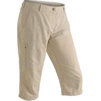 Maier Sports Neckar Wandercapri, Wanderhose Damen 3/4, Outdoorhose Wasserabweisend, Dryprotec für schnelles Trocknen, Atmungsaktiv, Funktionshose für Trekking, Perfekt für den Sommer Maier Sports Neckar Wandercapri, Wanderhose Damen 3/4, Outdoorhose Wasserabweisend, Dryprotec für schnelles Trocknen, Atmungsaktiv, Funktionshose für Trekking, Perfekt für den Sommer