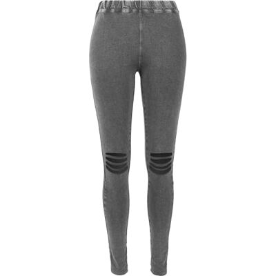 Urban Classics Dámské dámské legíny Cutted Knee Urban Classics Dámské dámské legíny Cutted Knee