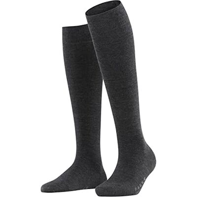 FALKE Dámské měkké merino podkolenky vlna bavlna prodyšné FALKE Dámské měkké merino podkolenky vlna bavlna prodyšné