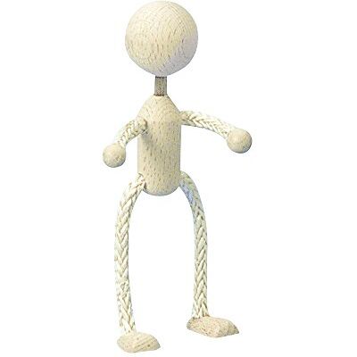 Rayher Pouzdro, dřevo/sisal, 14 cm, pohyblivé pyré pro ruční práce, dřevěná figurka k pomalování, s pohyblivými sisalovými články, 6129800, béžová Rayher Pouzdro, dřevo/sisal, 14 cm, pohyblivé pyré pro ruční práce, dřevěná figurka k pomalování, s pohyblivými sisalovými články, 6129800, béžová