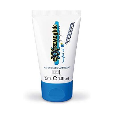 HOT eXXtreme Glide lubrikant - Vody založený, Neutrální vůně, Dermatologicky testováno - 30 ml HOT eXXtreme Glide lubrikant - Vody založený, Neutrální vůně, Dermatologicky testováno - 30 ml