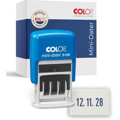 COLOP 104686 datumové razítko S120 datum v číslicích International, 4 mm COLOP 104686 datumové razítko S120 datum v číslicích International, 4 mm