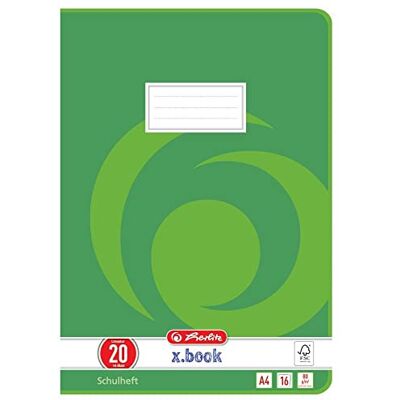 Herlitz 3322005 školní sešit,16 listů, linkování 20, A4 Herlitz 3322005 školní sešit,16 listů, linkování 20, A4