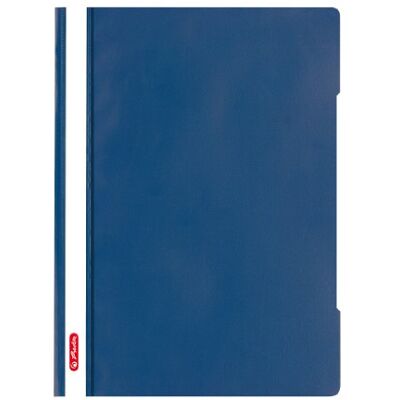 Herlitz rychlovazače Quality A4, plast, modrý, 10 kusů Herlitz rychlovazače Quality A4, plast, modrý, 10 kusů