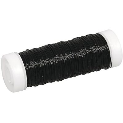 Rayher 2405501 ozdobný háčkovací drát, černý, 0,30 mm ø, cívka 50 m, ozdobný drát, barevně lakovaný měděný drát, pro tvoření šperků a stromků s drahokamy Rayher 2405501 ozdobný háčkovací drát, černý, 0,30 mm ø, cívka 50 m, ozdobný drát, barevně lakovaný měděný drát, pro tvoření šperků a stromků s drahokamy
