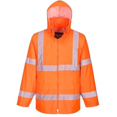 Portwest Herren Hi-Vis Rain Hi-Vis Regenjacke Portwest Herren Hi-Vis Rain Hi-Vis Regenjacke
