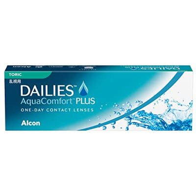 Alcon Dailies AquaComfort Plus Toric 30 ks CYL -0,75 osa 180 -1. 00 dpt Měkké denní čočky pro astigmatismus. Konstantní a jasné vidění a stabilní slzný film. S BC 8,8 mm a DIA 14,4 mm Alcon Dailies AquaComfort Plus Toric 30 ks CYL -0,75 osa 180 -1. 00 dpt Měkké denní čočky pro astigmatismus. Konstantní a jasné vidění a stabilní slzný film. S BC 8,8 mm a DIA 14,4 mm
