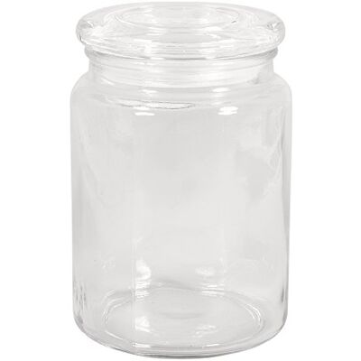 Rayher 46048000 Vorratsglas mit Glasdeckel, 10 cm ø, 14,5 cm, 900 ml, Öffnung ø 7,5 cm Rayher 46048000 Vorratsglas mit Glasdeckel, 10 cm ø, 14,5 cm, 900 ml, Öffnung ø 7,5 cm