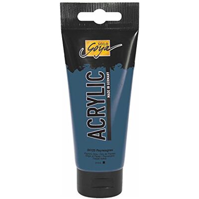 KREUL - Goya 100ml - Paynes Grey - Acrylic - Paint KREUL - Goya 100ml - Paynes Grey - Acrylic - Paint