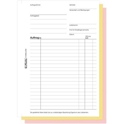 Herlitz Kniha objednávek A5 103 3 x 40 listů, propisující Herlitz Kniha objednávek A5 103 3 x 40 listů, propisující