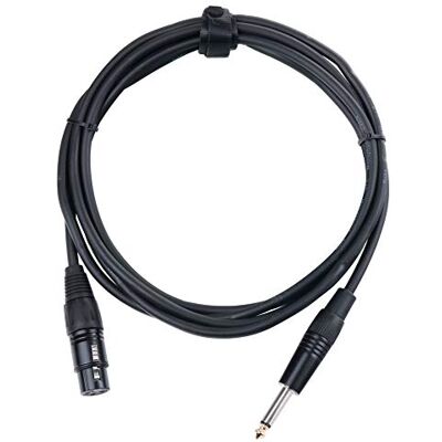 Kabel XLR samice na 6,3 mm mono jack Pronomic XFJ-2.5 - Audio kabel Kabel XLR samice na 6,3 mm mono jack Pronomic XFJ-2.5 - Audio kabel