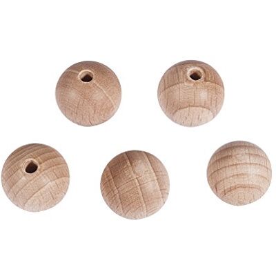 Rayher - Ø20mm half-drilled - Dřevěná koule Rayher - Ø20mm half-drilled - Dřevěná koule