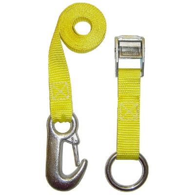 Braun GmbH Pás pro uchycení zavazadlového prostoru, 200-2-170+1070/RING/OE dvoudílný, barva žlutá, délka 1,70 m, šířka pásku 25 mm, s všitým kroužkem a karabinou Braun GmbH Pás pro uchycení zavazadlového prostoru, 200-2-170+1070/RING/OE dvoudílný, barva žlutá, délka 1,70 m, šířka pásku 25 mm, s všitým kroužkem a karabinou