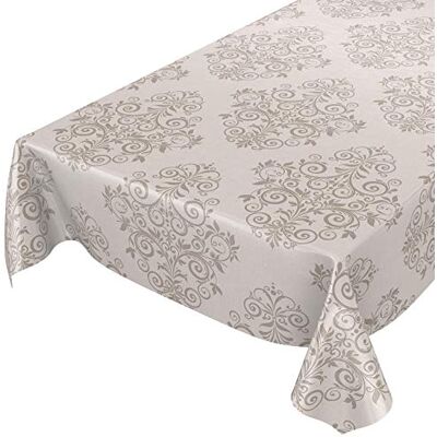 ANRO Ubrus z voskovaného plátna Voskované plátno Voskovaný ubrus Ubrus Voskované plátno Vzor úponků, 100 x 140cm ANRO Ubrus z voskovaného plátna Voskované plátno Voskovaný ubrus Ubrus Voskované plátno Vzor úponků, 100 x 140cm