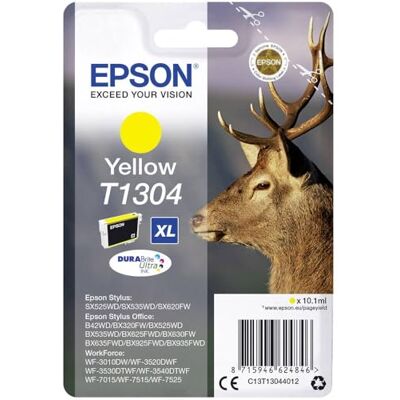 Epson T130X tiskové kazety, Žlutá Epson T130X tiskové kazety, Žlutá