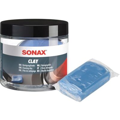SONAX Clay (1 kus) Modelovací hmota s dlouhou životností k odstranění ulpívajících nečistot na laku, skle a chromu. SONAX Clay (1 kus) Modelovací hmota s dlouhou životností k odstranění ulpívajících nečistot na laku, skle a chromu.