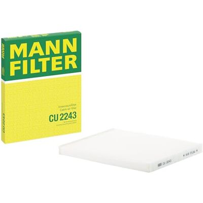 Mann Filter MANN-FILTER CU 2243 Interiérový filtr/kabinový vzduchový filtr pro osobní automobily + transportéry Mann Filter MANN-FILTER CU 2243 Interiérový filtr/kabinový vzduchový filtr pro osobní automobily + transportéry