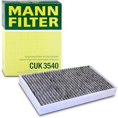 Mann Filter MANN-FILTER CUK 3540 Interiérový filtr / kabinový vzduchový filtr pylový filtr s aktivním uhlím pro osobní + transportéry Mann Filter MANN-FILTER CUK 3540 Interiérový filtr / kabinový vzduchový filtr pylový filtr s aktivním uhlím pro osobní + transportéry