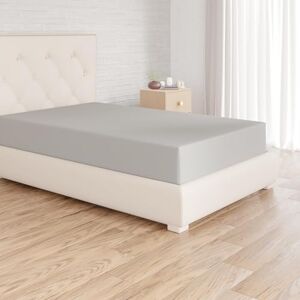 Microfázové prostěradlo Amazon Basics - Světle šedé - 140x200cm Microfázové prostěradlo Amazon Basics - Světle šedé - 140x200cm
