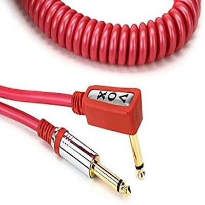 Vox VCC090RD 9m Vintage Coiled Cable with Mesh Carry Bag červený Vox VCC090RD 9m Vintage Coiled Cable with Mesh Carry Bag červený