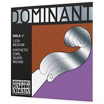 Thomastik-Infeld Thomastik jednotlivé struny pro Viola 4/4 Dominant D-Saite nylonové jádro zamsponkovací, střední Thomastik-Infeld Thomastik jednotlivé struny pro Viola 4/4 Dominant D-Saite nylonové jádro zamsponkovací, střední