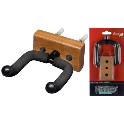 Stagg Guh pro WN REC Dřevo Guitar skladovací hák Stagg Guh pro WN REC Dřevo Guitar skladovací hák