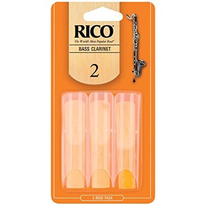 Rico Listy pro basové larinety tloušťky 2. 0 (3 kusy) Rico Listy pro basové larinety tloušťky 2. 0 (3 kusy)