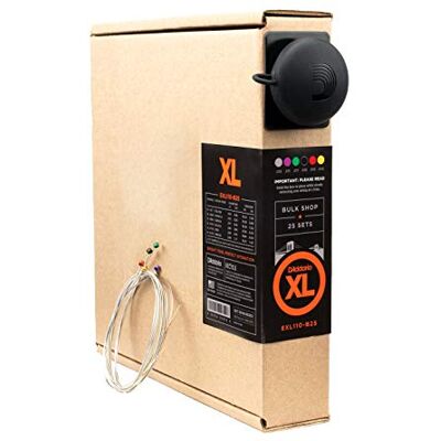 D'Addario EXL110-B25 Nickel Wound E-kytarové struny, normální světlo, 10–46, 25 sad D'Addario EXL110-B25 Nickel Wound E-kytarové struny, normální světlo, 10–46, 25 sad