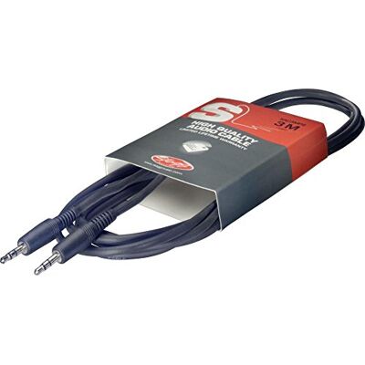 Stagg SAC3MPS Audio Kabel (3m, mini-Stereo Klinke) Stagg SAC3MPS Audio Kabel (3m, mini-Stereo Klinke)