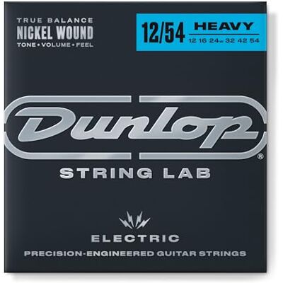 Dunlop DEN1254 struny pro elektrické kytary Electric Nikel Perfomace + Heavy 12-54 Dunlop DEN1254 struny pro elektrické kytary Electric Nikel Perfomace + Heavy 12-54