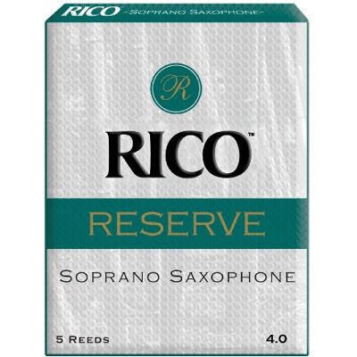 Rico Reserve Blätter für Sopransaxophon Stärke 4.0 (5 Stück) Rico Reserve Blätter für Sopransaxophon Stärke 4.0 (5 Stück)
