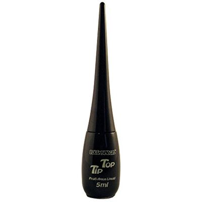 Eulenspiegel 671115 Profi-Aqua Liquid Tip Top černá, láhev se štětcem, 5 ml, Halloween, karneval, tematická oslava Eulenspiegel 671115 Profi-Aqua Liquid Tip Top černá, láhev se štětcem, 5 ml, Halloween, karneval, tematická oslava
