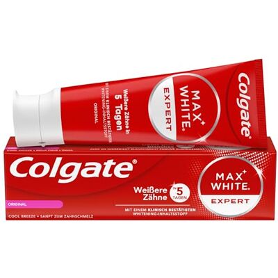 Colgate Zubní pasta Max White Expert Original 75 ml Zubní pasta pro bílé zuby Colgate Zubní pasta Max White Expert Original 75 ml Zubní pasta pro bílé zuby